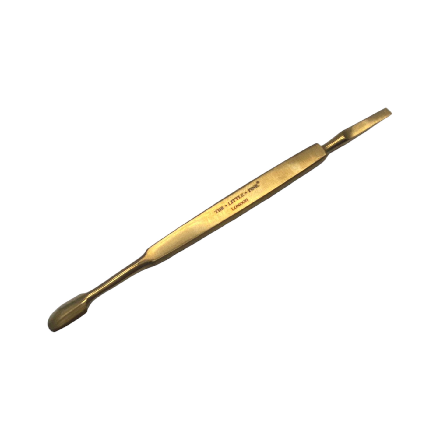 Titanium Gold Cuticle Pusher/Scraper