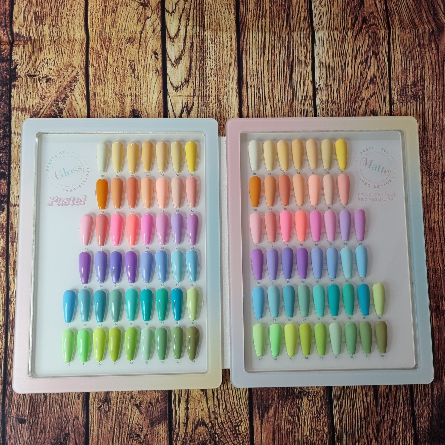 Pastel Full Collection hema free gel polish