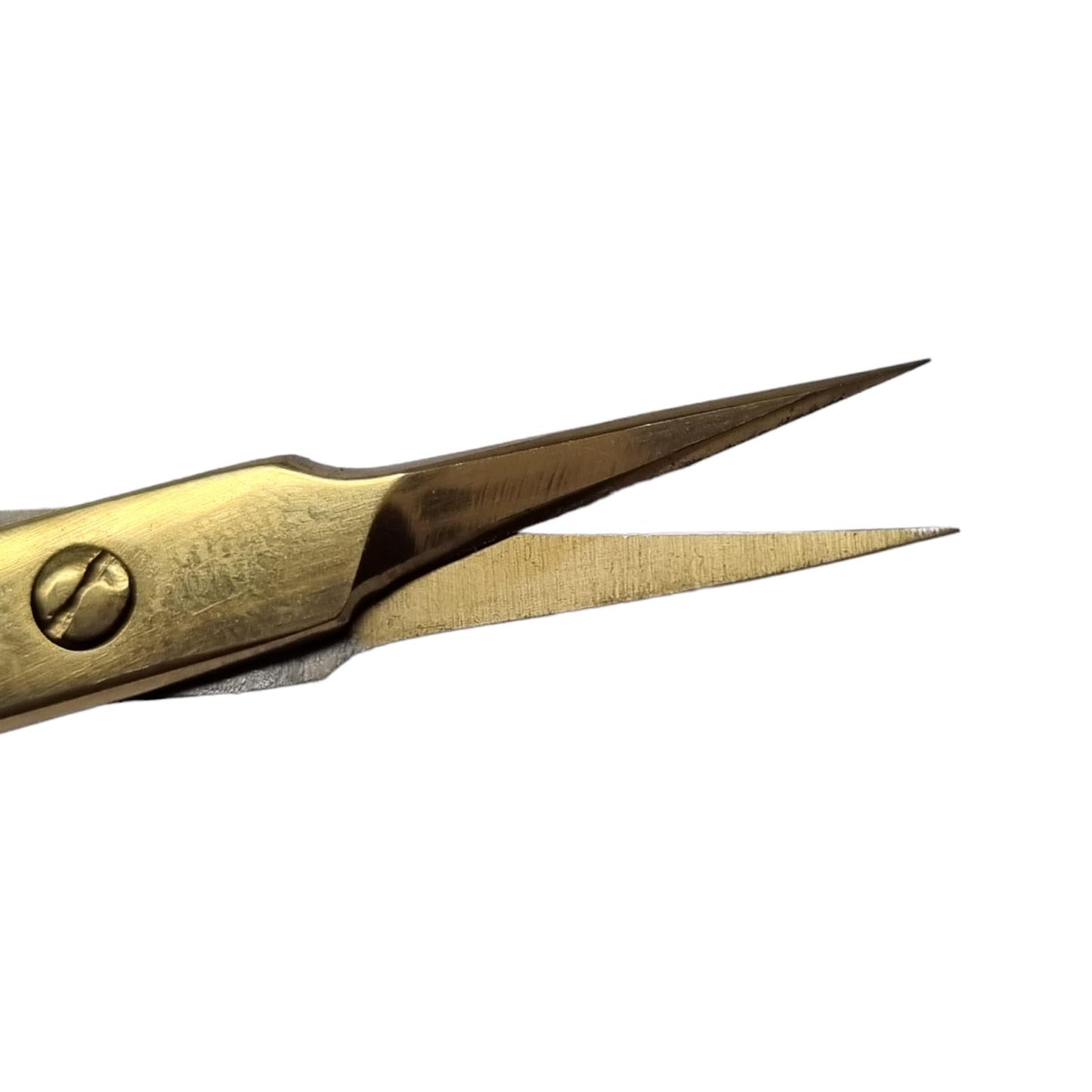 Titanium gold Cuticle Scissor short blade